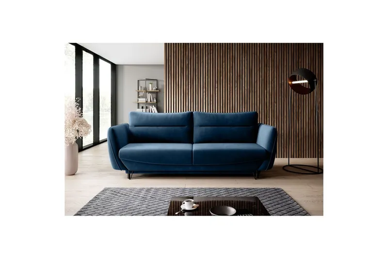 Soffa Eltap Silva 236x95x90 cm - Lukso 40, Mörkblå — Lukso 40, Mörkblå