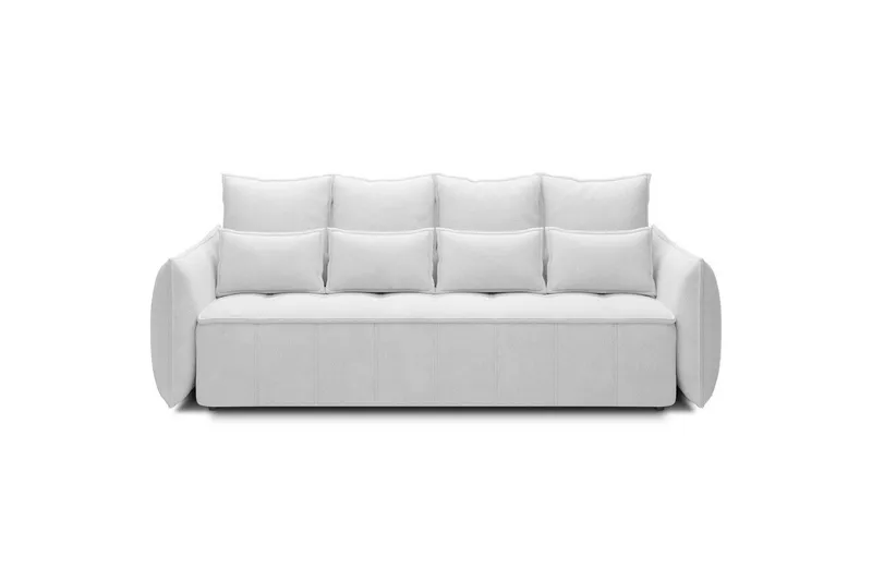 Soffa Eltap Weltton 242x106x94 cm - Paolli 01, Vit — Paolli 01, Vit