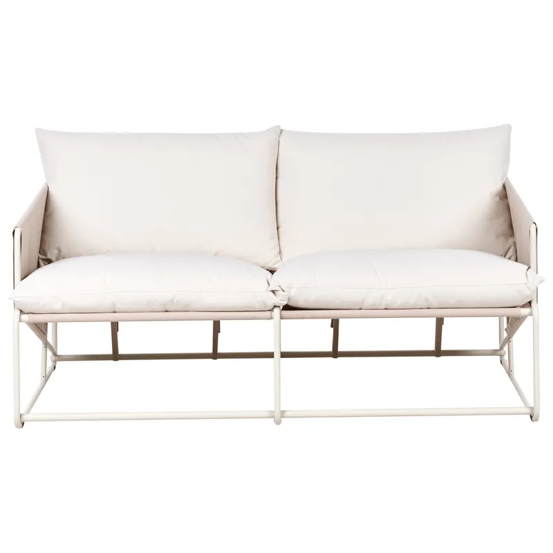 Soffa utomhus 2-Sits Ponte - Taupe/Beige — Taupe/Beige