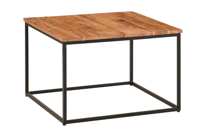 Soffbord Khalir 60 cm Fyrkantig - Natur (Art.nr 1542158) — Wohnling