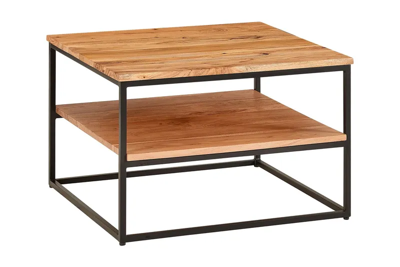 Soffbord Khalir 60 cm Fyrkantig - Natur (Art.nr 1542140) — Wohnling