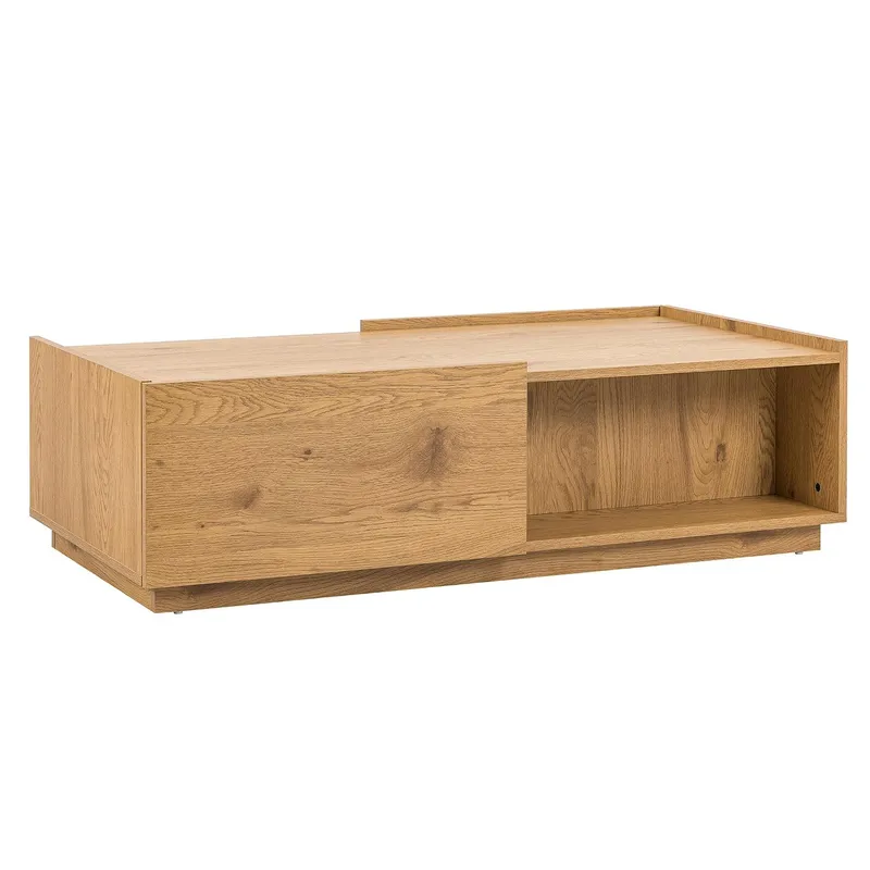 Soffbord Sacha 120x60x35 cm melamin - Melamin med ekbark — Melamin med ekbark
