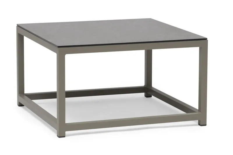 Soffbord Utomhus Hillerstorp Jet Set 70 x 70 cm Beige - Beige — Hillerstorp