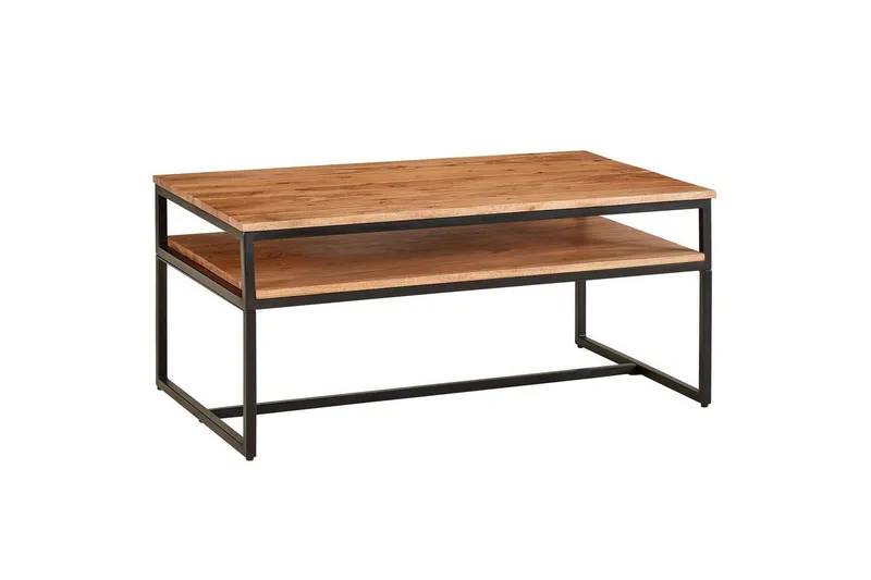 Soffbord Wohnling Massivt trä 100 cm rektangulär med bricka modern — Wohnling
