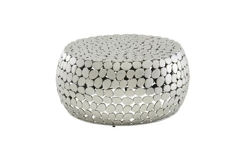 Soffbord Wohnling Rund metallplatta stil matt look modern — Wohnling
