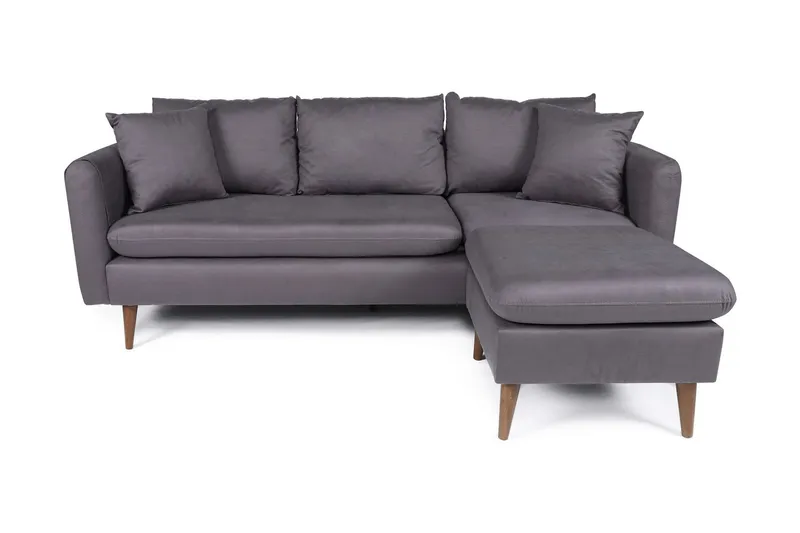 Sofiko Divansoffa Höger - Antracit/Natur — Antracit/Natur