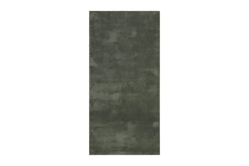 Soft Wiltonmatta 80x150 cm Oval - Smaragdgrön — KM Home