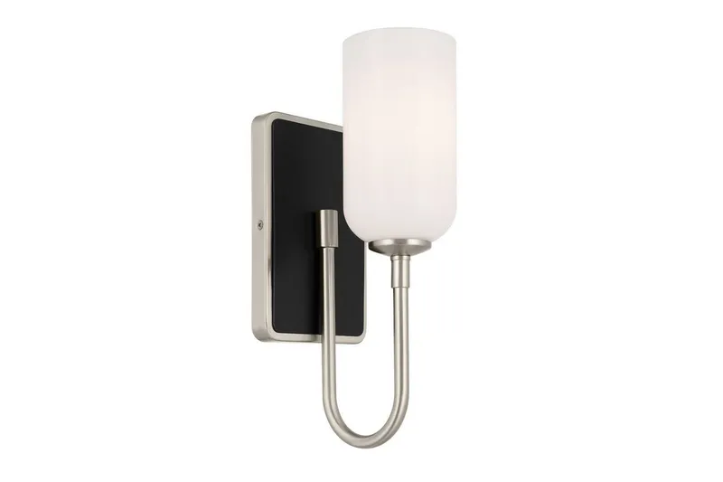 Solia Kichler Vägglampa - Silver||Black — Silver||Black