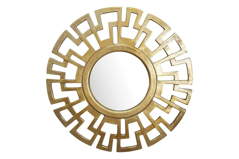 Spegel Wohnling Art Deco Rund 60 cm Modern — Wohnling