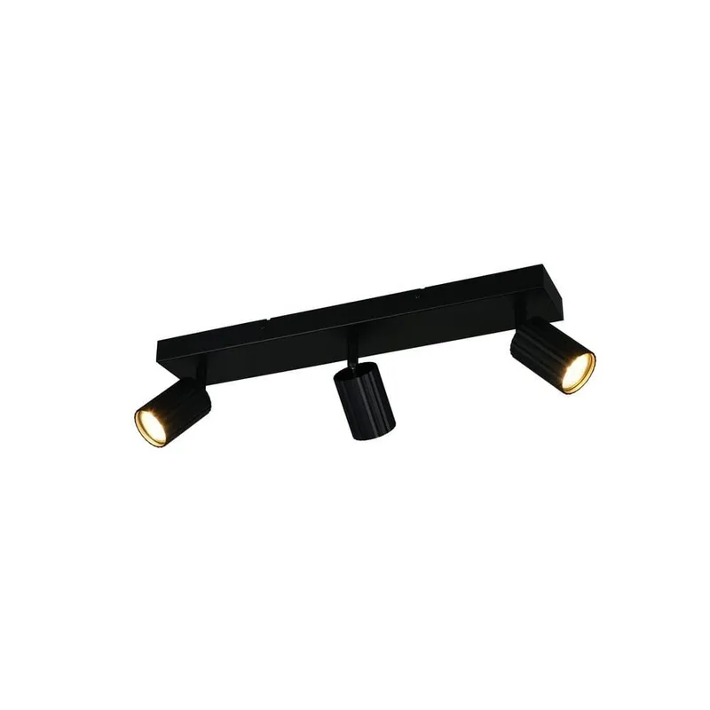 Spot TRIO Soka - 3 lampor, Mattsvart — Trio Lighting
