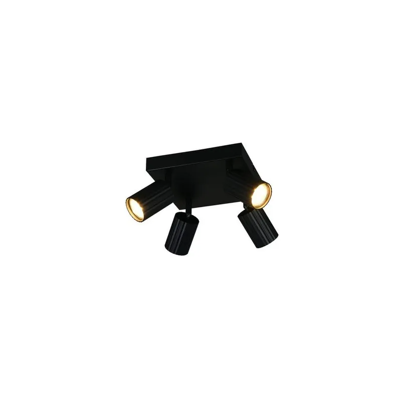 Spot TRIO Soka - 4 lampor, Mattsvart — Trio Lighting