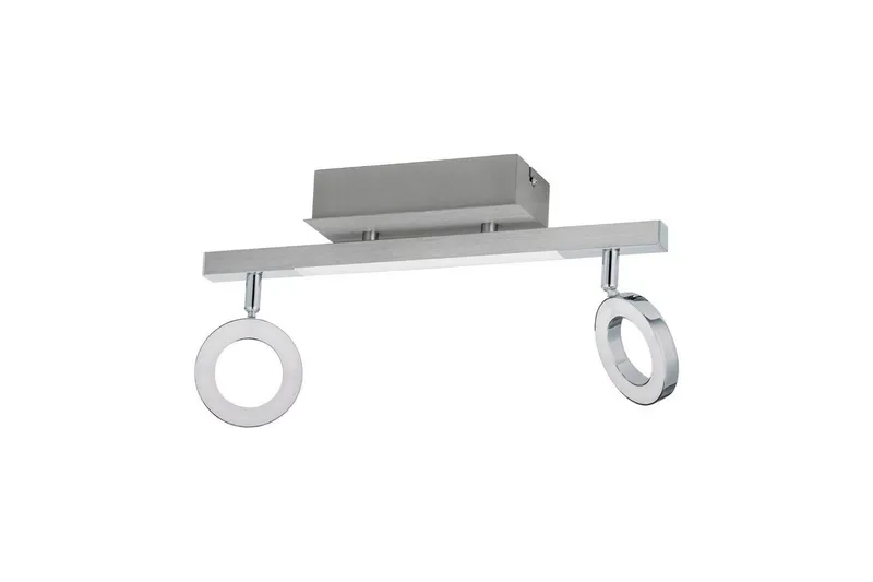 Spotlight Eglo Cardillio 1 med 2 Lampor - Krom/Silver — Eglo