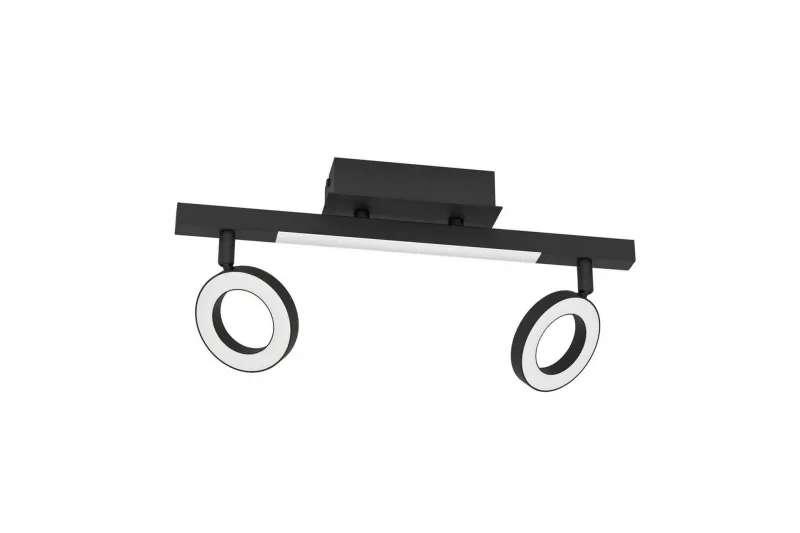 Spotlight Eglo Cardillio 2 med 2 Lampor - Svart — Eglo
