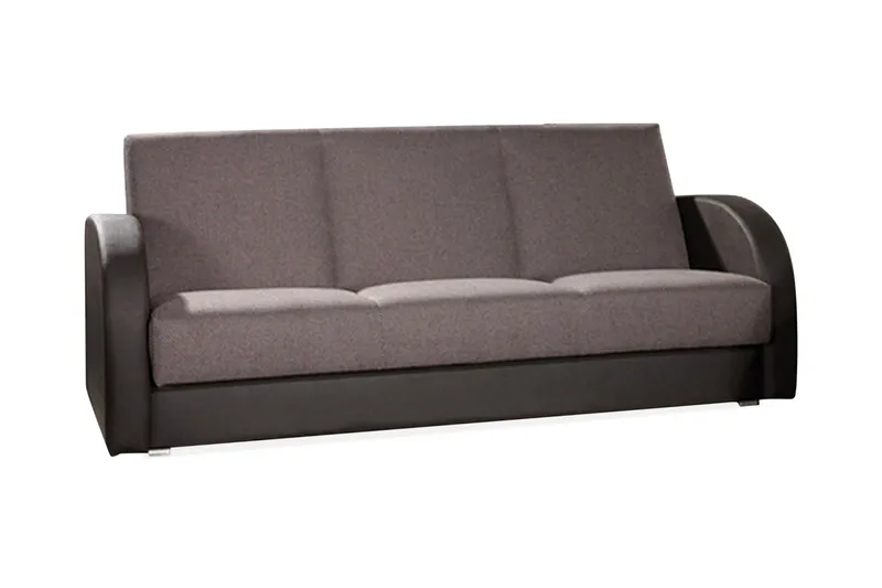 Square Bäddsoffa 222x90x88 cm - Brun/Grå — Brun/Grå