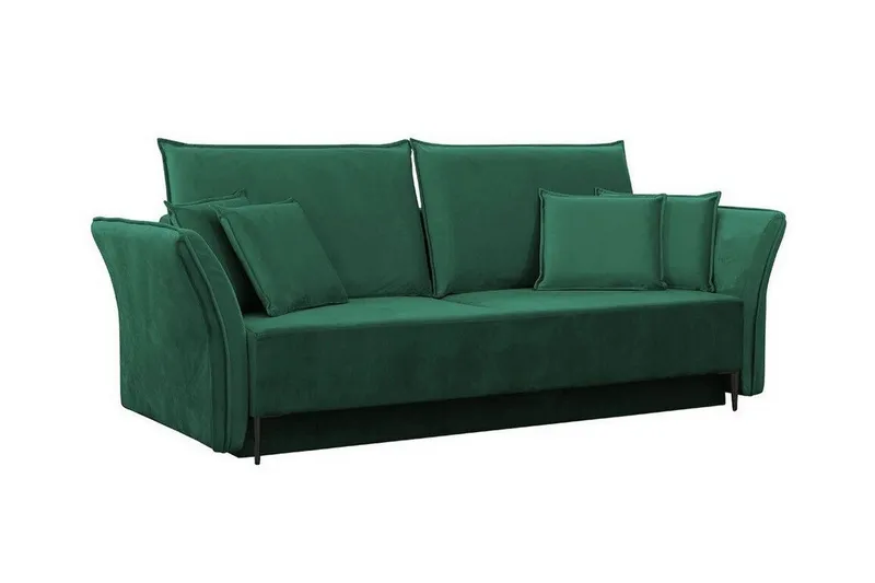 Staffin 3-sits Bäddsoffa Dark green (Art.nr 3020411)