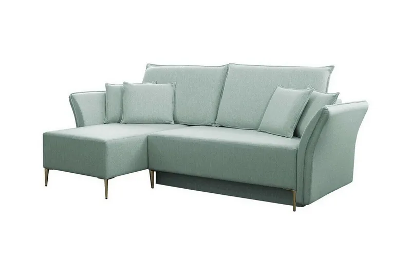 Staffin 3-sits Hörnbäddsoffa Light green