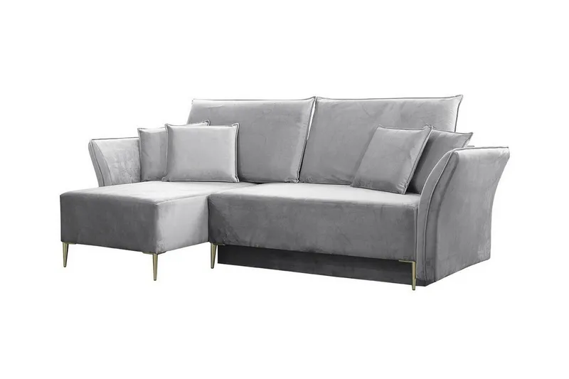 Staffin 3-sits Hörnbäddsoffa Ljusgrå (Art.nr 3020392)