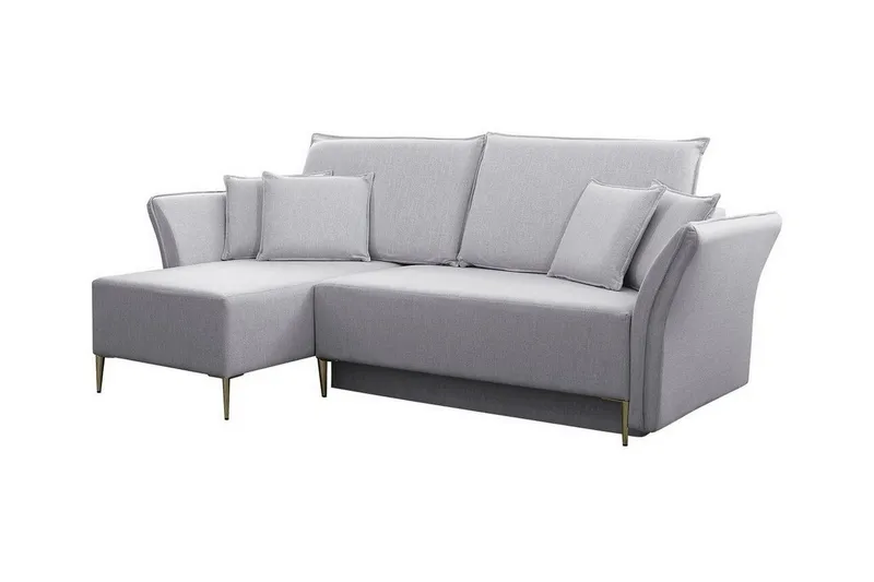 Staffin 3-sits Hörnbäddsoffa Ljusgrå (Art.nr 3020401)