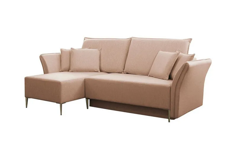 Staffin 3-sits Hörnbäddsoffa Pink (Art.nr 3020407)