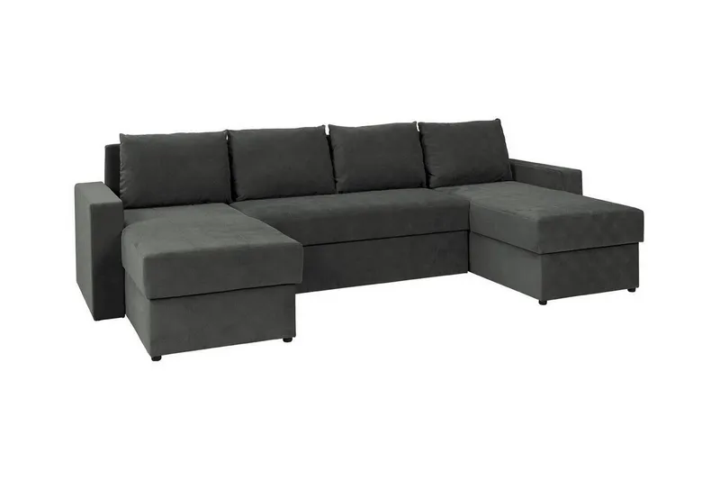 Staffin 4-sits Hörnbäddsoffa Dark grey (Art.nr 3020456)