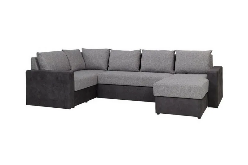 Staffin 4-sits Hörnbäddsoffa Ljusgrå (Art.nr 3020463)