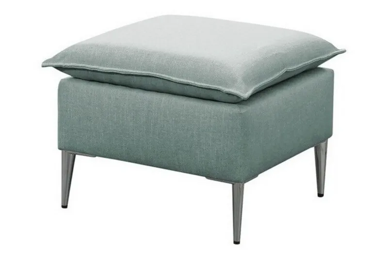 Staffin Fotpall 50 cm Dark Blue/Light Blue