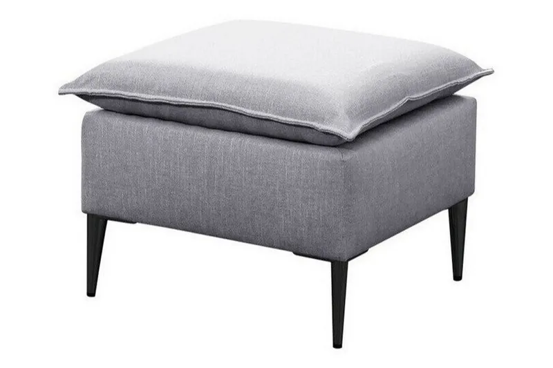 Staffin Fotpall 50 cm Light grey/Dark grey (Art.nr 3020447)