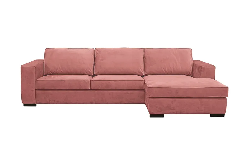 Steinland Divansoffa Höger - Rosa, träben — Rosa, träben