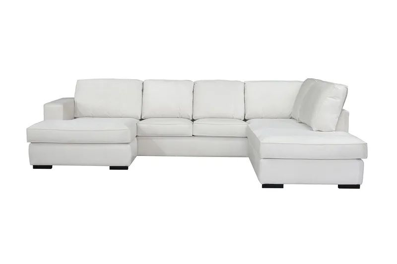 Steinland U-Soffa Divan Höger - Vit, träben — Vit, träben