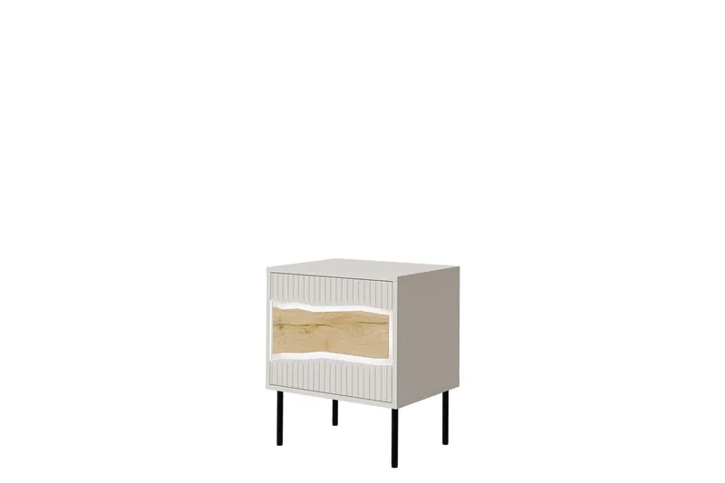 Stintino Sängbord 51 cm - Beige/Brun — Beige/Brun