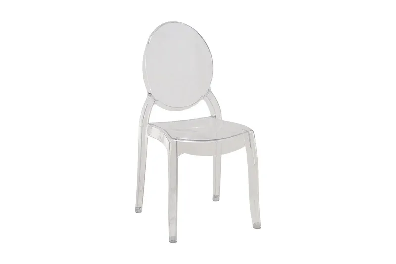 Stol Set Om 2 St Merton - Transparent — Transparent