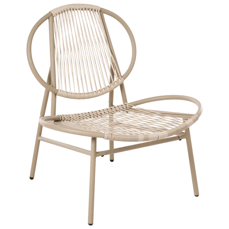 Stol utomhus Ovaro Konstrotting - Beige — Beige