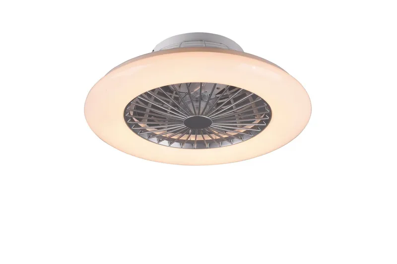 Stralsund LED tak/ vägg fläkt vit - Vit — Trio Lighting