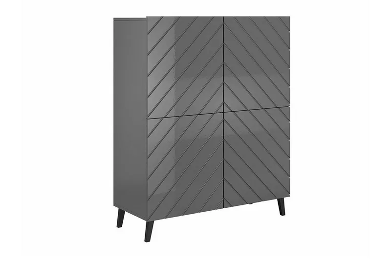 Strontian Highboard Scandinavian Choice Graphite — Scandinavian Choice