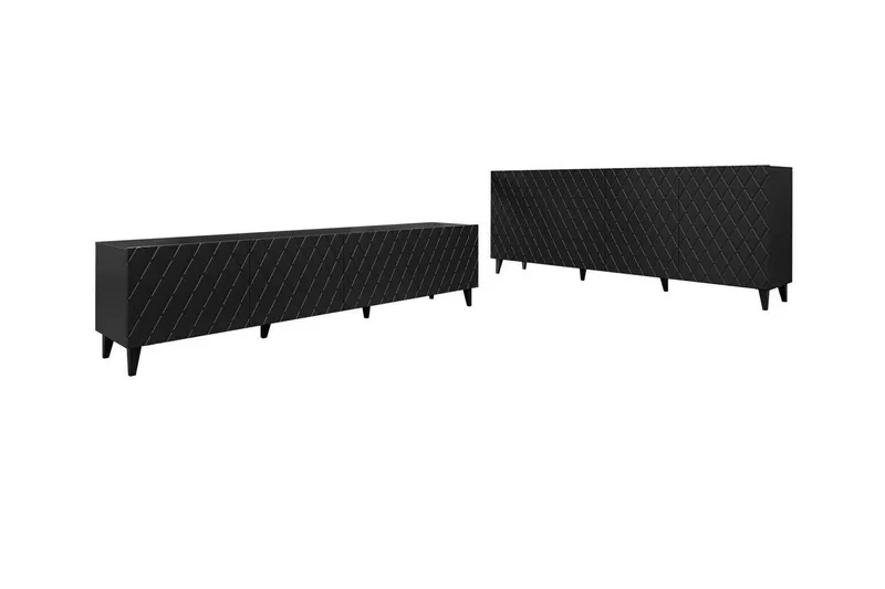 Strontian Möbelset För Vardagsrum Scandinavian Choice Black (Art.nr 3025123) — Scandinavian Choice