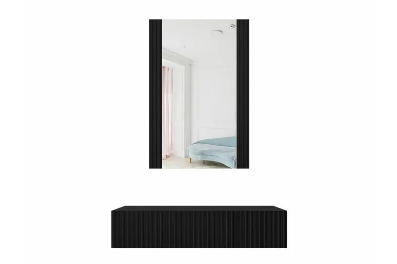 Strontian Sminkbord 80x42 cm Scandinavian Choice Black — Scandinavian Choice