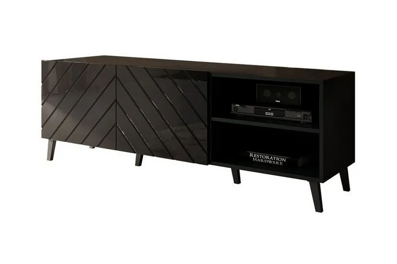Strontian Tv-skåp 150 cm Scandinavian Choice Black — Scandinavian Choice