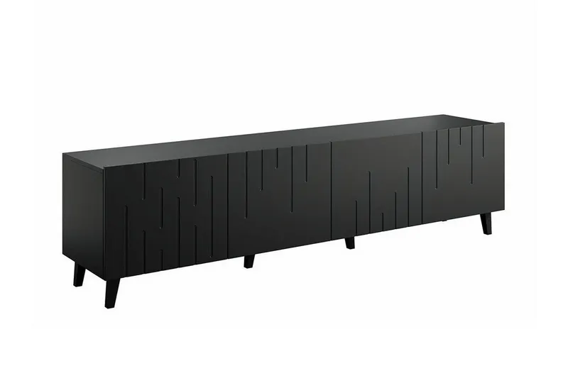 Strontian Tv-skåp 200 cm Scandinavian Choice Black (Art.nr 3024600) — Scandinavian Choice