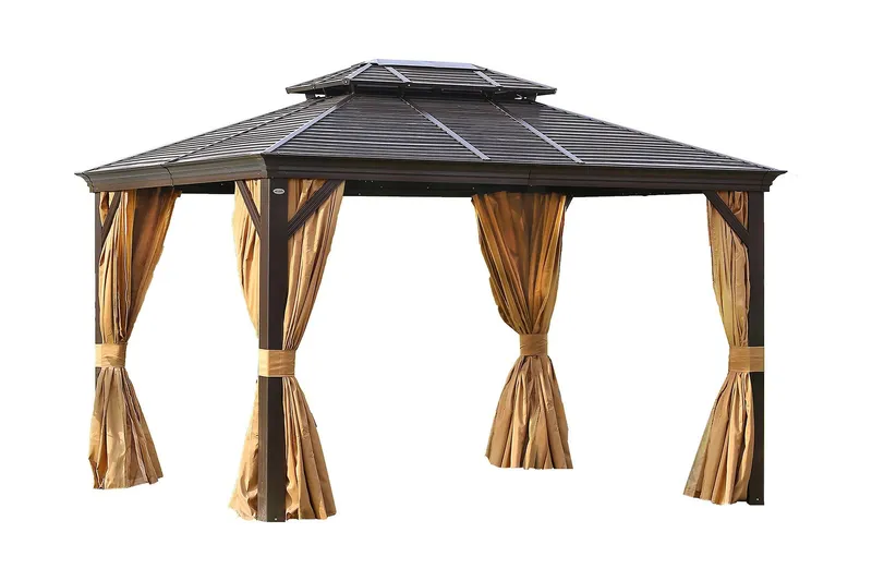 Sunsetia Paviljong 300x400x270 cm - Brun/Beige — Brun/Beige