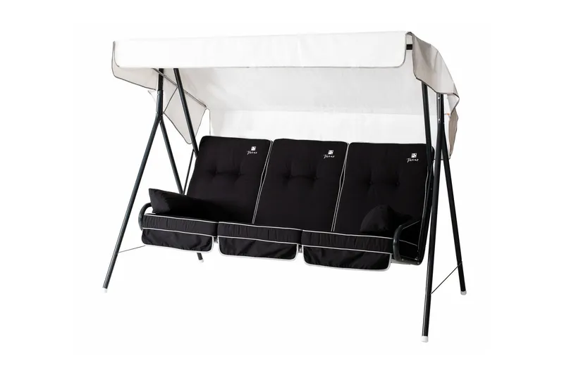 Suvi 71B-1 3-sits Hammock Grå/Svart - Varax — Varax