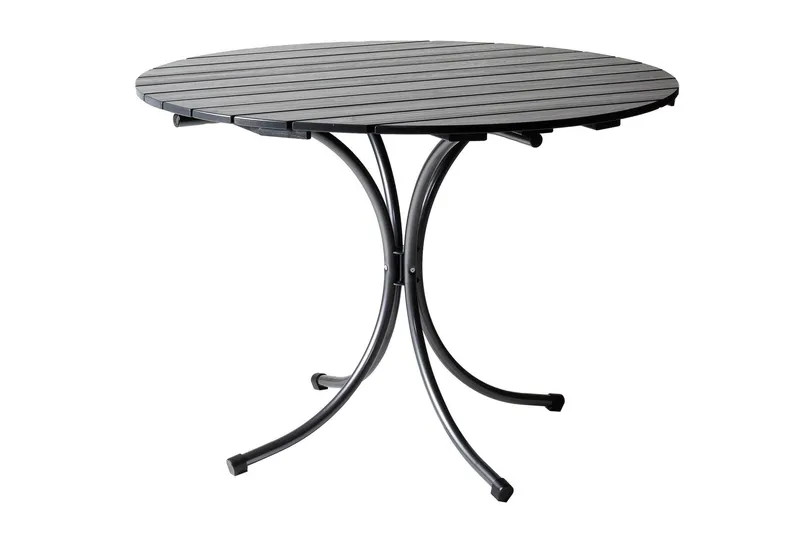 Suvisaari Runt Cafébord och Utebord 103 cm - Svart — Varax