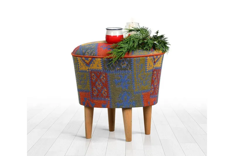 Sweetwater Sittpuff 42 cm - Röd/Blå — Röd/Blå