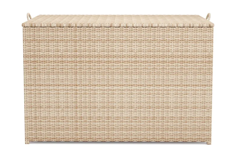 Sydney Dynbox Utomhus i konstrotting med handtag 140x90x80 cm - Beige — Comfort Garden