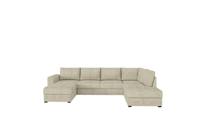 Taberk Bäddsoffa med Divan och Schäslong 4-sits - Beige (Art.nr 3116240) — Beige