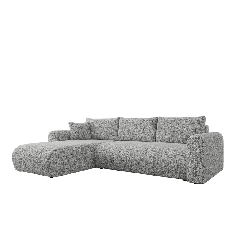 Tacon 3-sits Bäddsoffa med divan - grå (Art.nr 3433589) — grå