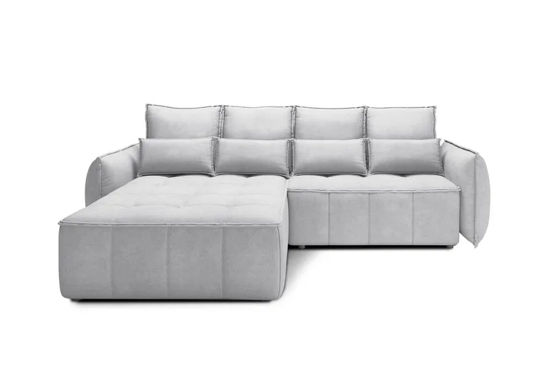 Takara Bäddsoffa med Divan 3-sits - Grå (Art.nr 3072847) — Grå