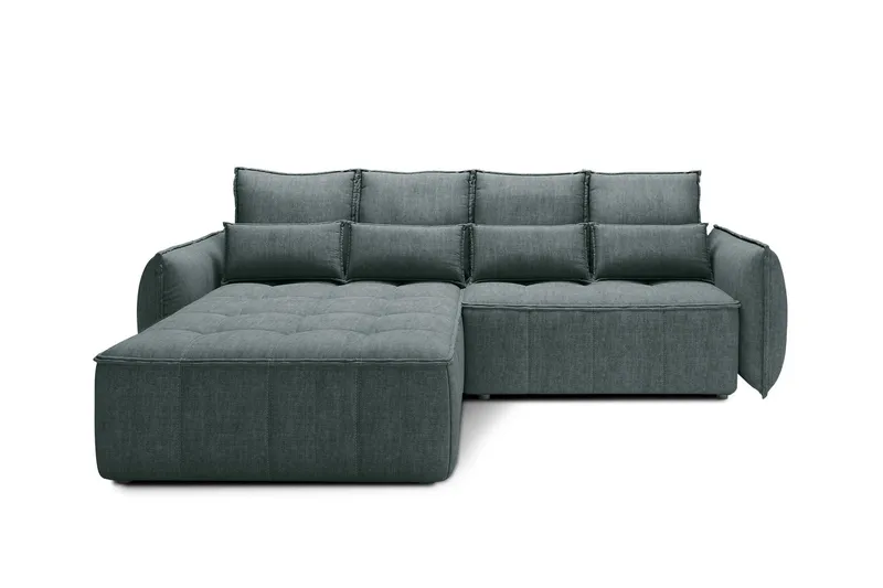 Takara Bäddsoffa med Divan 3-sits - Grön (Art.nr 3072850) — Grön