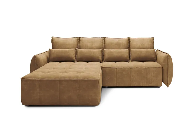 Takara Bäddsoffa med Divan 3-sits - Gul (Art.nr 3072866) — Gul