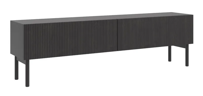 Takayo Tv-bänk 176 cm - Svart — Svart