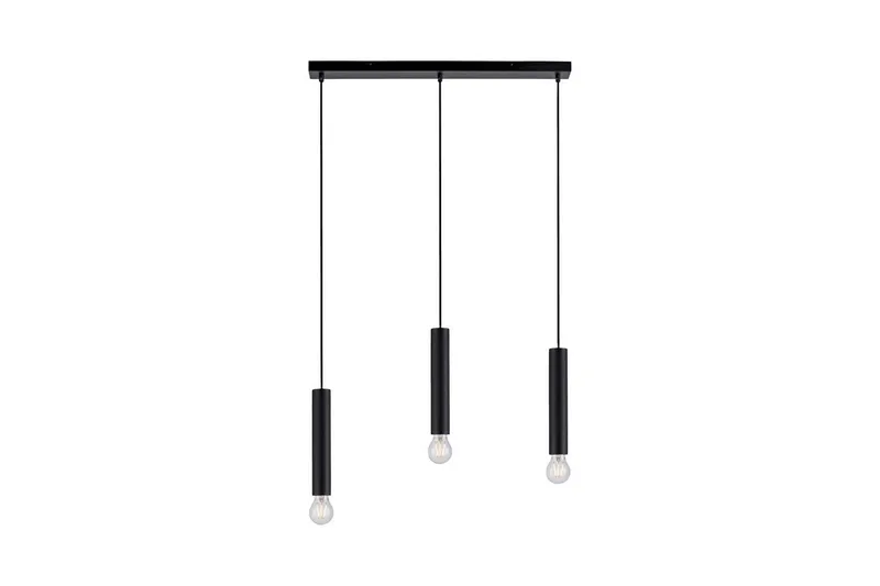 Taklampa Bruna - 6x120x65 cm, Svart — 6x120x65 cm, Svart